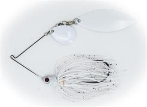 Talon Shibui Spinnerbait White, Painted Blades