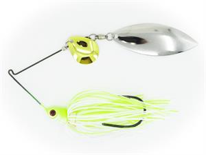 Talon Shibui Spinnerbait White/Chartreuse