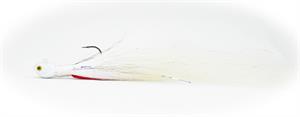 Talon Preacher Hair Jig Bleeding White