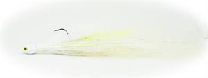 Talon Preacher Hair Jig White/Chartreuse