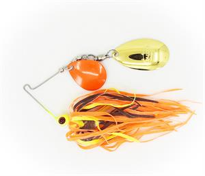 Talon Lil' Dandy Compact Spinnerbait Orange/Chart/Brown