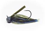 Talon Football Jig Green Pumpkin Blue