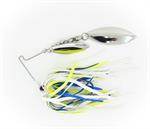 Talon Lil' Dandy Compact Spinnerbait White/Chartreuse/Blue