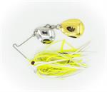 Talon Lil' Dandy Compact Spinnerbait White/Chartreuse