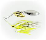 Talon Lil' Dandy Compact Spinnerbait White/Chartreuse