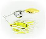 Talon Lil' Dandy Compact Spinnerbait White/Chartreuse